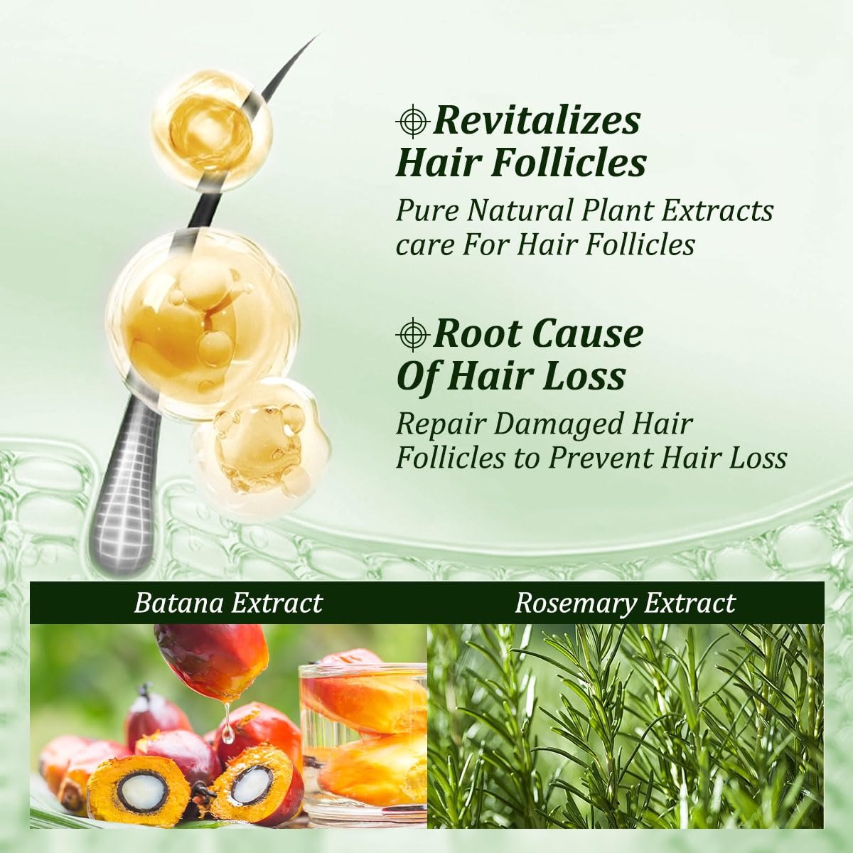 Batana Oil Shampoo,Rosemary Shampoo