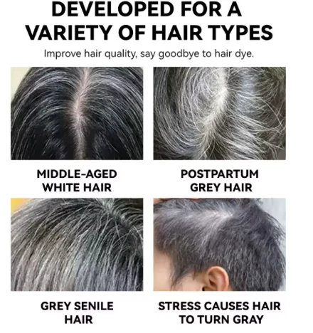 2 in 1 Water And Sweat Proof Hair Comb Dye