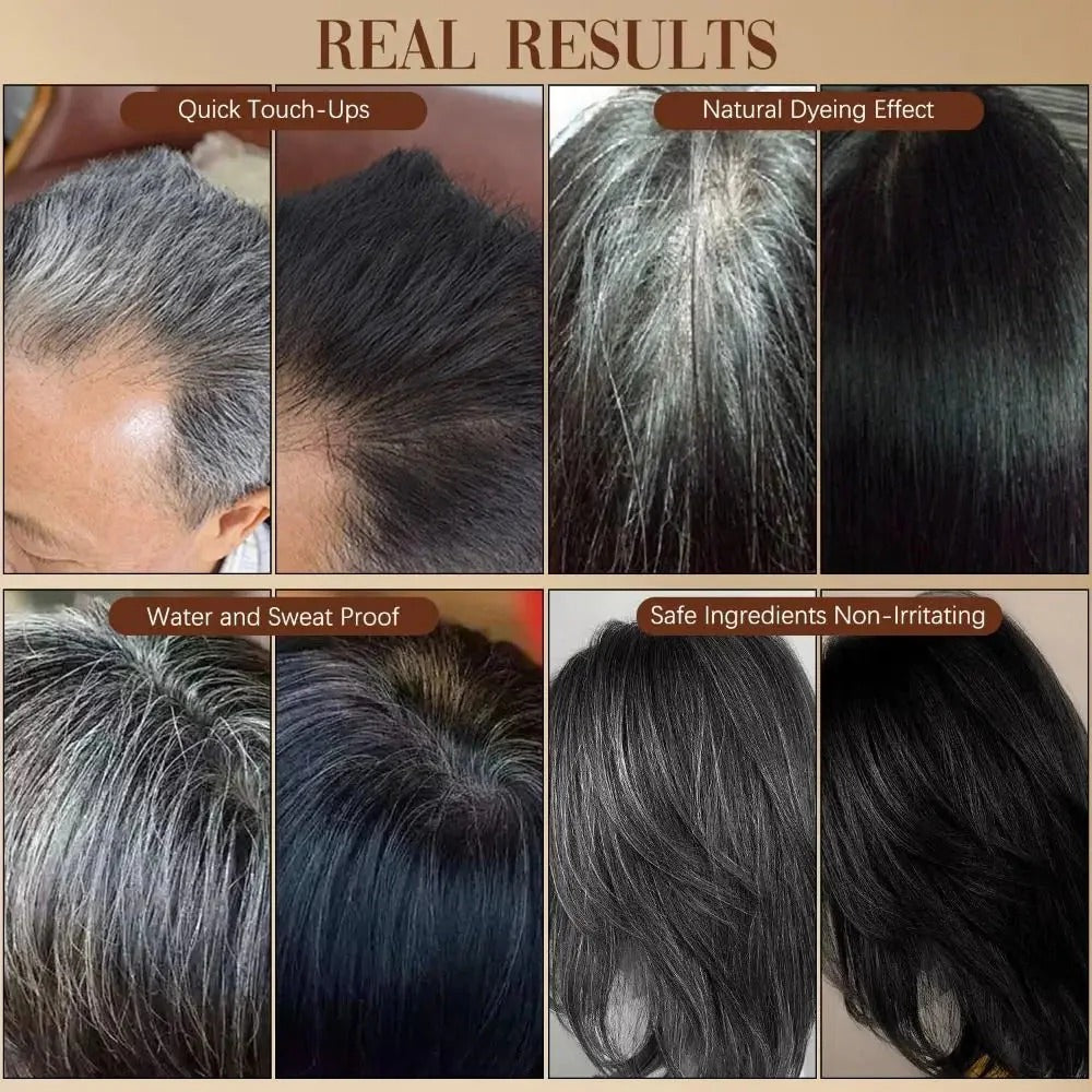 2 in 1 Water And Sweat Proof Hair Comb Dye