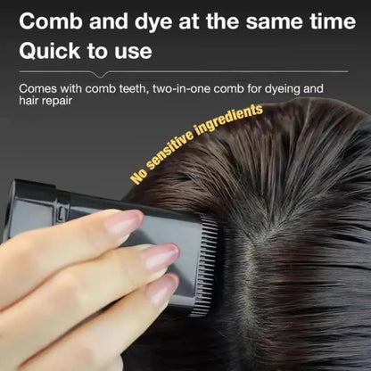 2 in 1 Water And Sweat Proof Hair Comb Dye