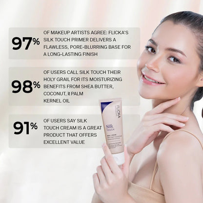 Flicka Silk Touch 3-in-1 Primer Moisturizer with SPF & Pore Blurring